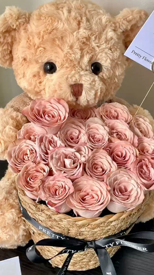 Kleines Rosenarrangement